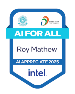 AI appreciate badge of
Roy Mathew AI appreciate badge
